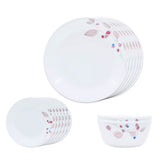 Corelle Livingware Round Pink Breeze1 14 Pcs Dinner Set