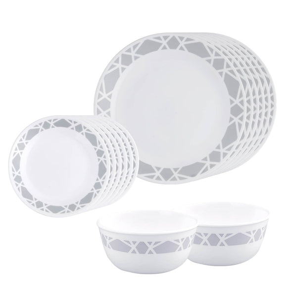 Corelle Livingware Round Modena 14 Pcs Dinner Set