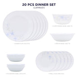 Corelle Livingware Round Lapinue1 20 Pcs Dinner Set