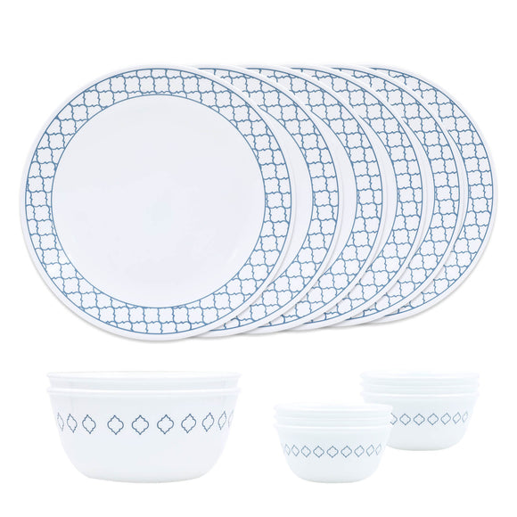 Corelle Livingware Round Denham 14 Pcs Dinner Set