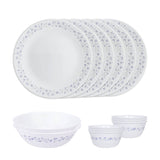 Corelle Livingware Round Lilac Blush 14 Pcs Dinner Set