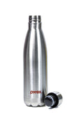 Pyrex Stainless Steel Insulated 24 Hours Hot or Cold Bottle Flask, 500 ml, Silver