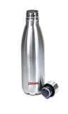 Pyrex Stainless Steel Insulated 24 Hours Hot or Cold Bottle Flask, 500 ml, Silver