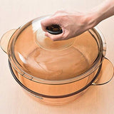 Versa Pot 325L Visions 325L Pyroceram Glass Versa Pot with Glass Cover Br