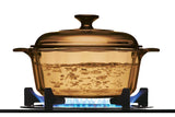 Versa Pot 325L Visions 325L Pyroceram Glass Versa Pot with Glass Cover Br