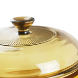 Versa Pot 325L Visions 325L Pyroceram Glass Versa Pot with Glass Cover Br