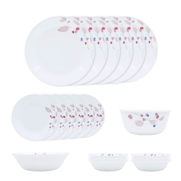 Corelle Livingware Round Pink Breeze1 20 Pcs Dinner Set