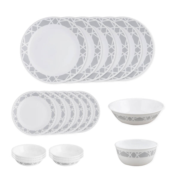 Corelle Livingware Round Modena 20 Pcs Dinner Set