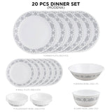 Corelle Livingware Round Modena 20 Pcs Dinner Set