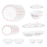 Corelle Livingware Round Crown 30 Pcs Dinner Set