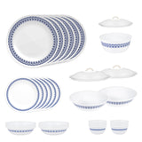 Corelle Livingware Round Wheeler Diamond 30 Pcs Dinner Set