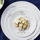 Corelle Livingware Round Green Delight 30 Pcs Dinner Set