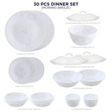 Corelle Livingware Round Morning Breeze 30 Pcs Dinner Set