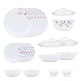 Corelle Livingware Round Pink Breeze1 30 Pcs Dinner Set