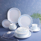 Corelle Livingware Round Skyline Bay Garden 30 Pcs Dinner Set