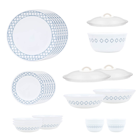 Corelle Livingware Round Denham 30 Pcs Dinner Set