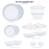 Corelle Livingware Round Denham 30 Pcs Dinner Set