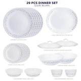 Corelle Livingware Round Lilac Blush 29 Pcs Dinner Set