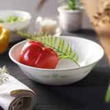 CORELLE ENGLISH GARDEN 950 ML Mixing & Serving Multipurpose bowl| Ideal for Dal/Curry/Sambhar/Biryani/Chicken/Rice| Pack of 2 |Vitrelle Triple Layer Glass| Lightweight |1-year warranty on chips, breaks & scratches