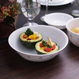 CORELLE SECRET GARDEN 950 ML Mixing & Serving Multipurpose bowl| Pack of 2 | Ideal for Dal/Curry/Sambhar/Biryani/Chicken/Rice | Vitrelle Triple Layer Glass| Lightweight |1-year warranty on chips, breaks & scratches