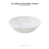 Corelle Livingware Round Morning Breeze 1 Pcs Soup/Cereal Bowl (532ml)