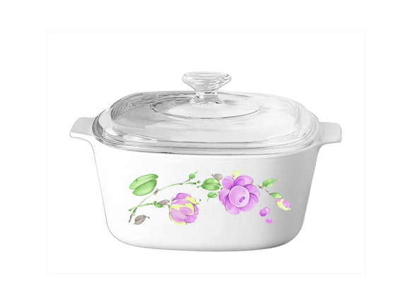 Corningware 1Ltr Covered Cosserole Country Rose