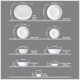 Corelle Livingware Round Herbs 30 Pcs Dinner Set