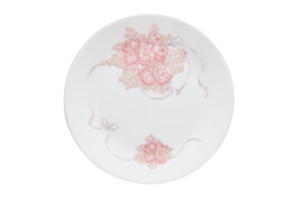 Corelle Asia Collection Gold Series Peony Bouquet Dinner Plate