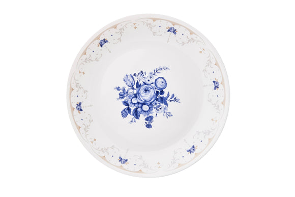 Corelle Asia Collection Gold Series Blooming Blue Dinner Plate