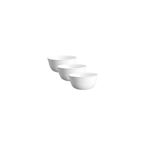 Corelle Livingware Winter Frost White 532 ml Cereal/Soup Bowl Pack of 3