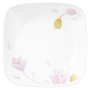 Corelle Asia Square Round Collection Elegant City Medium / Luncheon Plate  (Single)