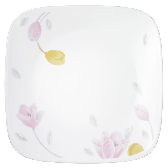 Corelle Asia Square Round Collection Elegant City Dinner Plate (Single)