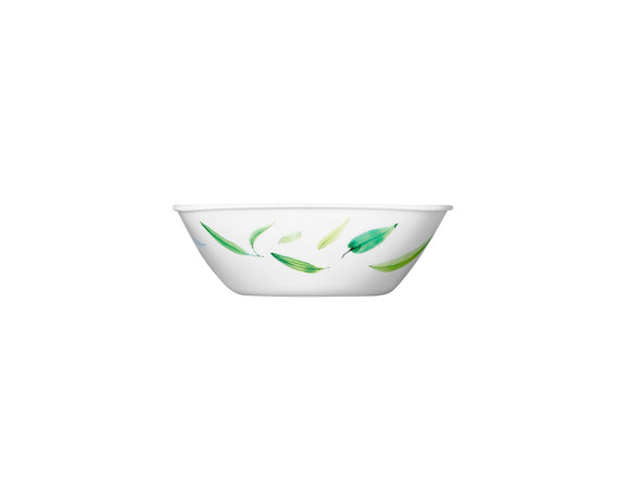 Corelle Asia Square Round Collection Dancing Leaves Square Round 23oz Bowl
