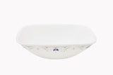 Corelle Square Round Gold Collection Blooming Blue Square Round 1.4L Serving Bowl