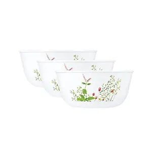 Corelle Corelle Asia Collection Provence Garden 828 ml Curry Bowl/Noodle Bowl Pack of 3