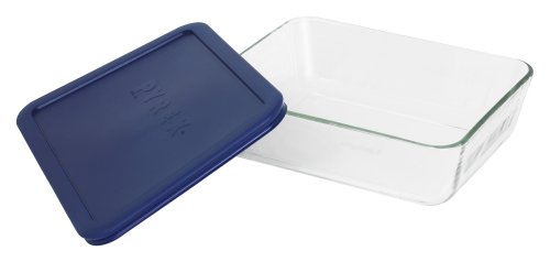 Pyrex Simply Store 6-Cup Rectangular Glass Food Storage Dish