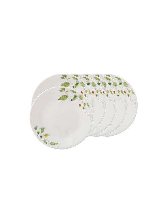 Corelle Asia Collection Green Breeze 17 cm Small Plate  Pack Of 6