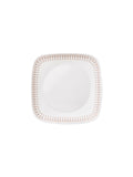 Corelle Square Round Gold Collection Golden Infinity 22.9 cm Square Round Medium Plate Pack Of 6