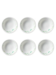 Corelle Asia Collection Dancing Leaves 296 ml Dessert Bowl Pack Of 6