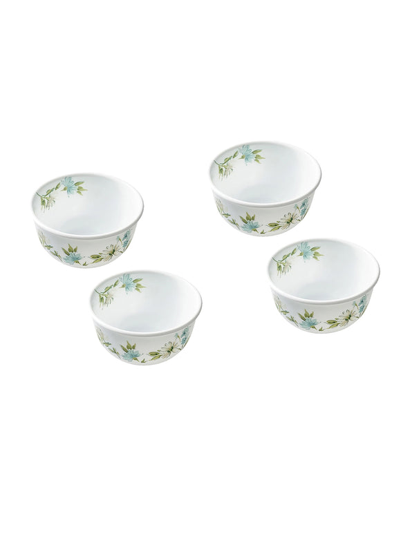 Corelle Asia Collection Fairy Flora 325 ml Soup Bowl Pack Of 4