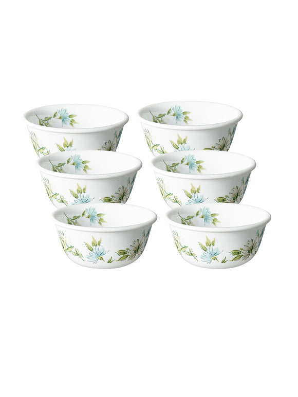 Corelle Asia Collection Fairy Flora 355 ml Soup Bowl Pack Of 6