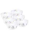 Corelle  Asia Collection Violet Mist 355 ml Soup Bowl Pack of 6