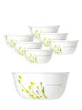 Corelle Asia Collection European Herbs (Pack of 7) - Bowl Set