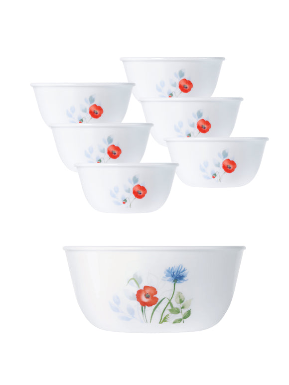 Corelle Asia Collection Daisy Field (Pack of 7) - Bowls