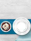 Corelle Livingware English Garden 4 26cm Dinner Plate & 4 177ml Katori (Pack of 8)