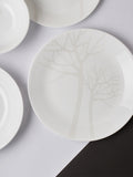 Corelle Asia Collection Gold Series Frost Basic / Mini / Starter Set (Pack of 10) 4 26cm Dinner Plates, 4 296ml Dessert Bowls, 2 828ml Curry Bowls