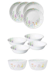 Corelle  Asia Collection Blooms Basic / Mini / Starter Set (Pack of 10)