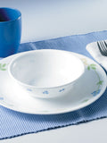 Corelle Livingware Secret Garden Basic / Mini / Starter Set (Pack of 10) 4 26cm Dinner Plates, 4 296ml Dessert Bowls, 2 828ml Curry Bowls
