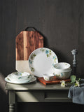 Corelle  Asia Collection Fairy Flora Breakfast Set (Pack of 12) 6 26cm Dinner Plates, 6 296ml Dessert Bowl