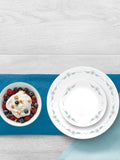 Corelle Livingware English Garden Breakfast Set (Pack of 12) 6 26cm Dinner Plates, 6 296ml Dessert Bowl
